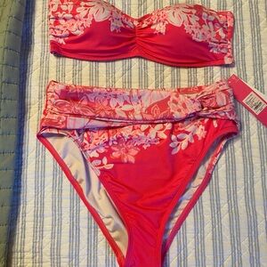 Lilly Pulitzer Pink Floral Bikini